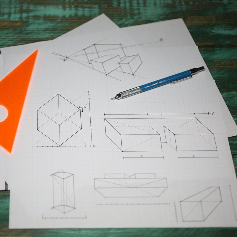 ALVIN Cross Section Graph Paper Pad 8.5" x 11" Model 1422-4 Acid-Free Use with Pencil or Ink Laser Copier and Inkjet Compatible 8" x 8" Grid - 50 Sheet Pad 8.5 x 11 Inch - Image 2